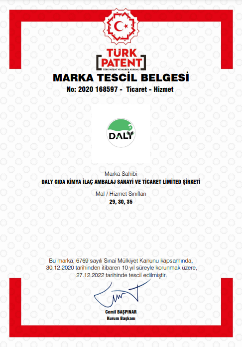 Trademark Registration Certificate